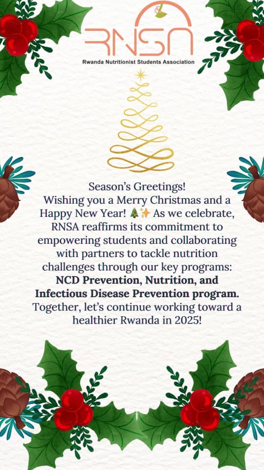 Rwanda Nutritionist Students Association tweet media