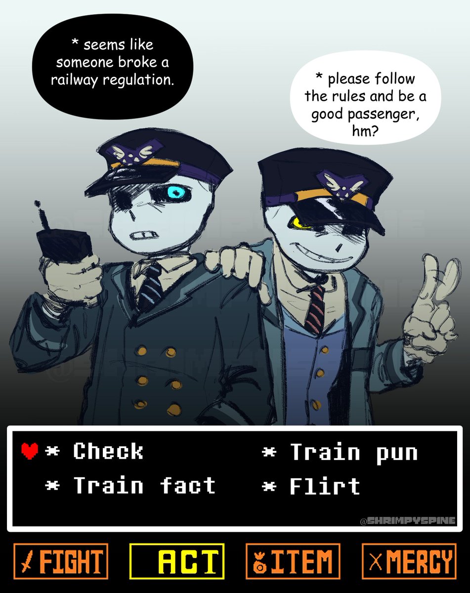 lata_vacia's tweet photo. * pov: you broke some rules on the multiverse train.

#undertrain #rattlesans #rustsans #undertaleAU #sansoc #originalcharacters #utmv https://t.co/0P8aqtrkPE