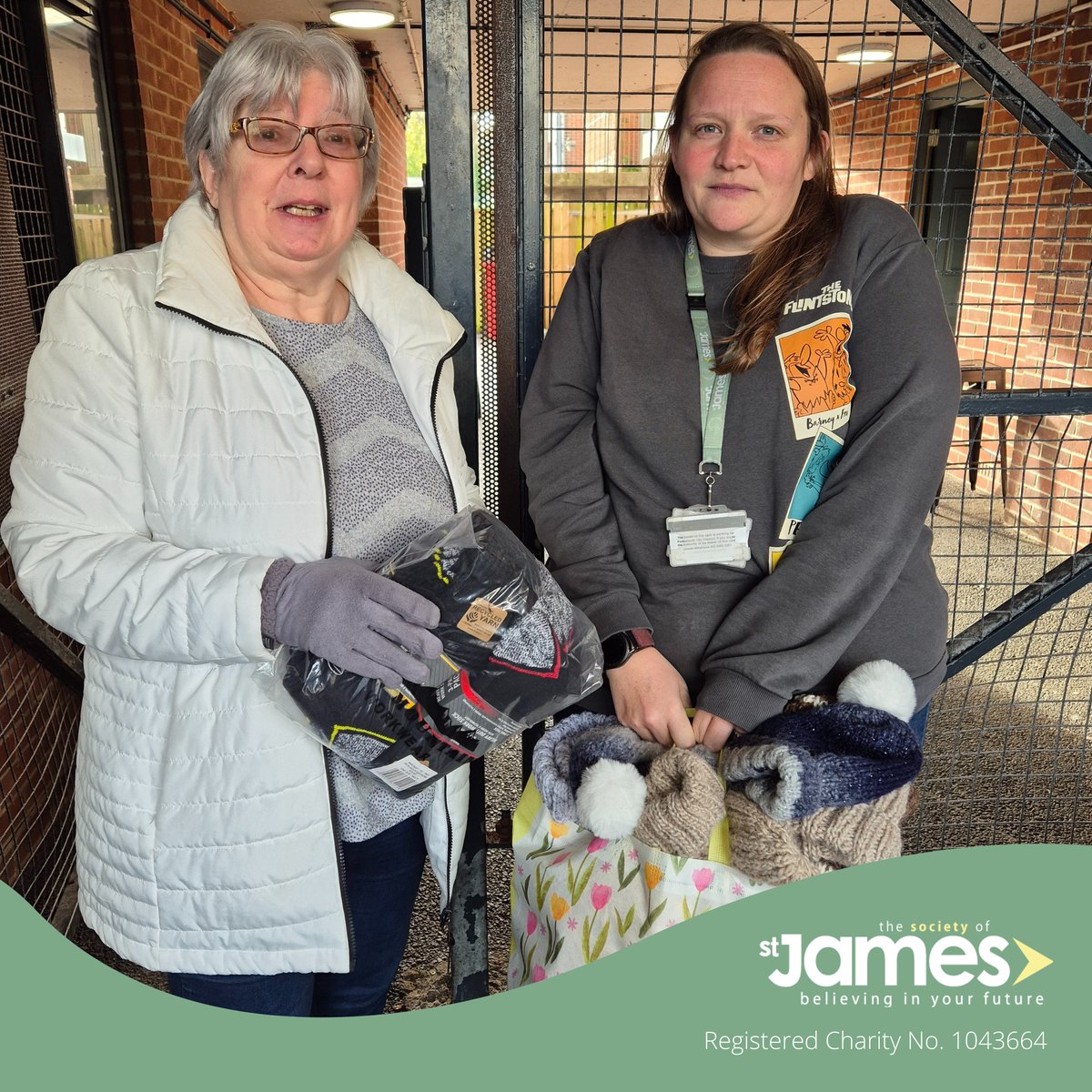 Thank you to the lovely Kathy Shephard for knitting and donating many woolly hats and warm socks for the Rough Sleeping Hub, as well as donating sanitary products. 

Your generosity and kindness are truly making a difference in the lives of those in need this winter.

#Communi...