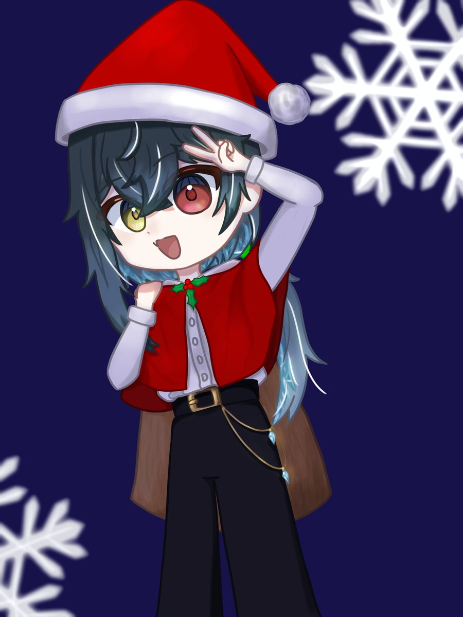 Merry Christmas!! ᐠ( ᐛ )ᐟ 
 #クリスマス   #Christmas #MerryChristmas  #azufutart