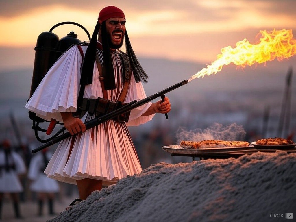 Xmas eve dinner, Greek style