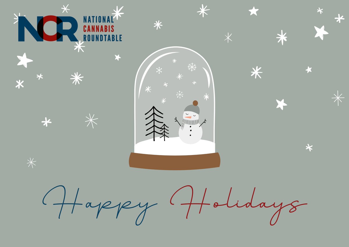 National Cannabis Roundtable (@cannaroundtable) on Twitter photo Wishing everyone a safe & happy holiday season☃️
<a href="/CannaRoundtable/">National Cannabis Roundtable</a> remains committed to furthering federal cannabis reform in the New Year! Wishing everyone a safe & happy holiday season☃️
<a href="/CannaRoundtable/">National Cannabis Roundtable</a> remains committed to furthering federal cannabis reform in the New Year!