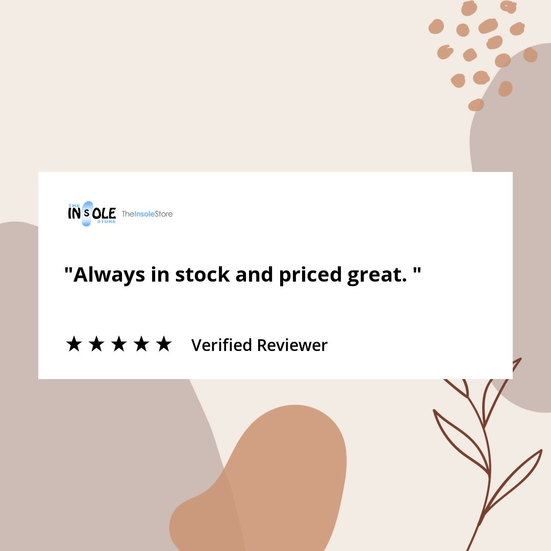 We love our Customers! 

#TestimonialTuesday #TheInsoleStore