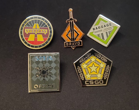 $110💵 for my used Physical set of CSGO Pins

Need these off of my hands ASAP
Firm on Price, 
Market value = (~)$140