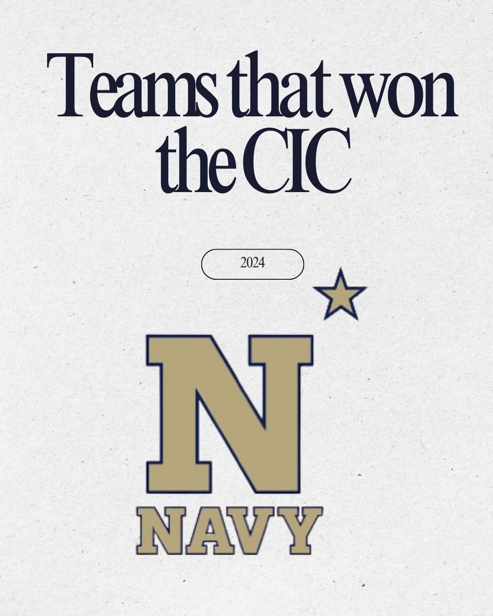 Retweet if your team won the CIC this year