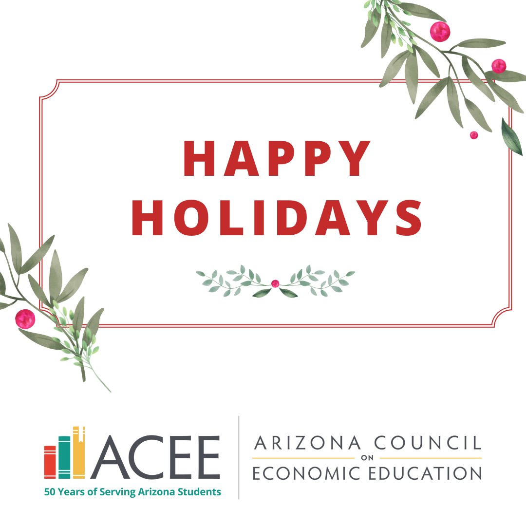 Happy Holidays from all of us at ACEE.