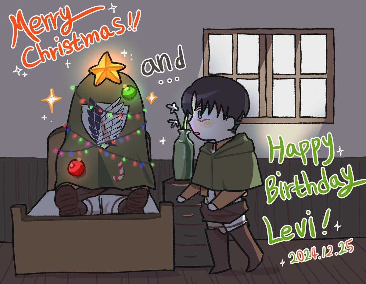 drawwing76's tweet photo. #エルリのリヴァイ生誕祭2024
#エルリのリヴァイ生誕祭
축하합니다 https://t.co/XZIu9zPTMs