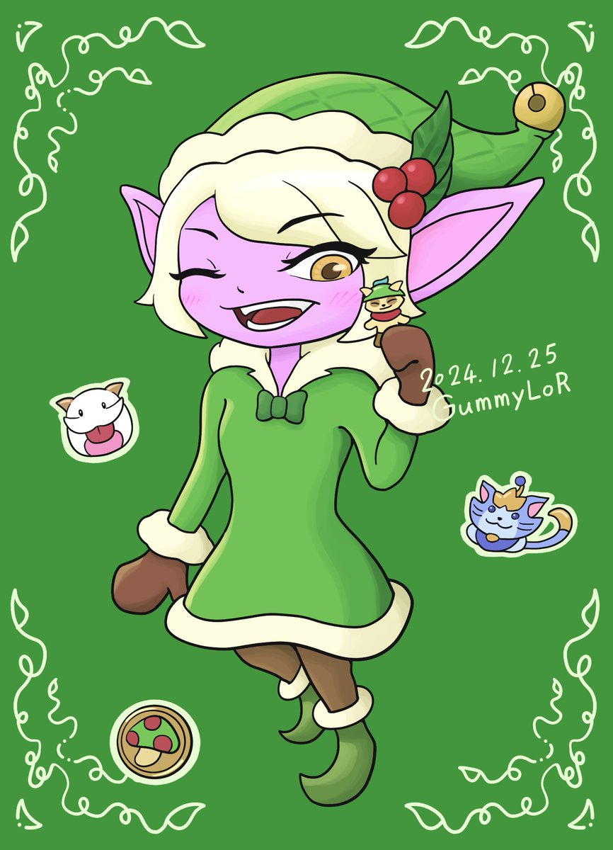 Happy Holidays!
#LegendsOfRuneterra #LoR #Tristana #fanart