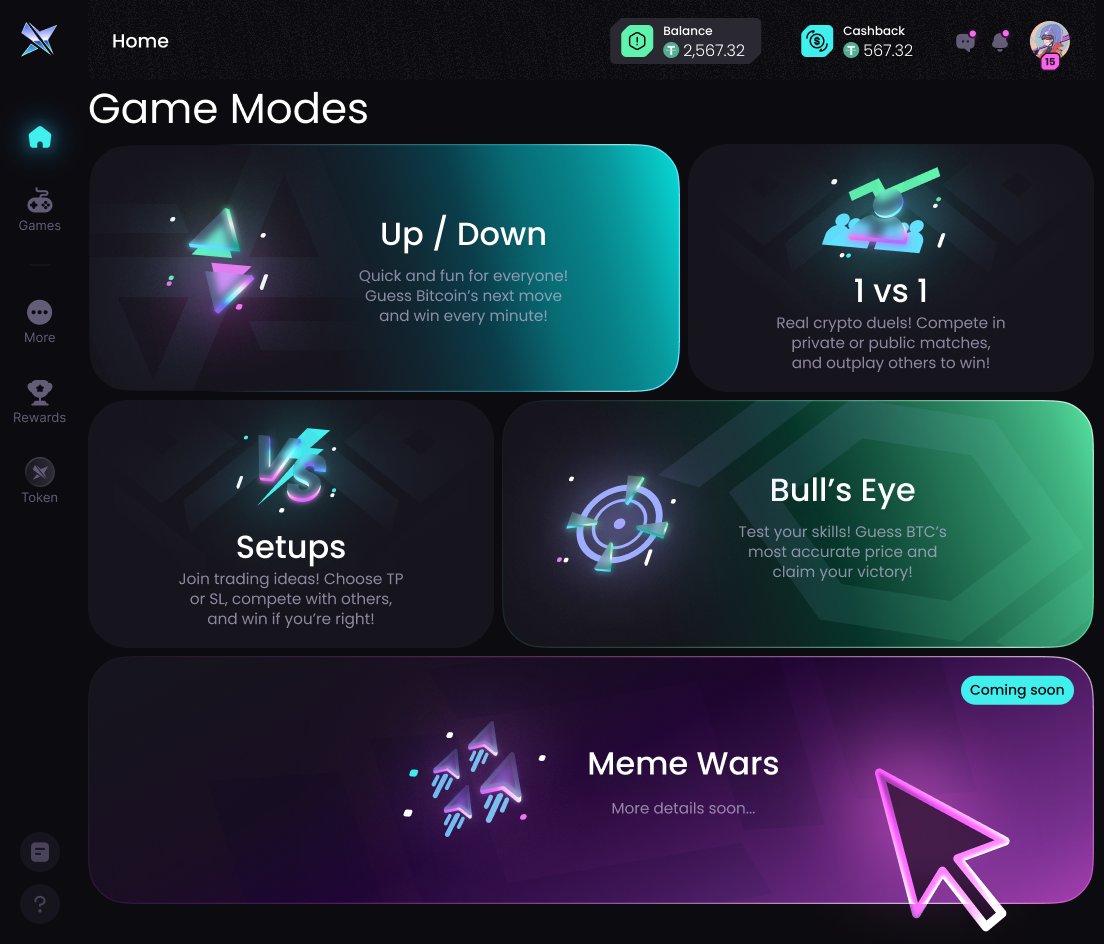 👀

Meme Wars: The 5th [xyro.io] Game Mode is almost here! 👾

We’re crafting it 24/7 – even during the holidays. Stay tuned for the launch!