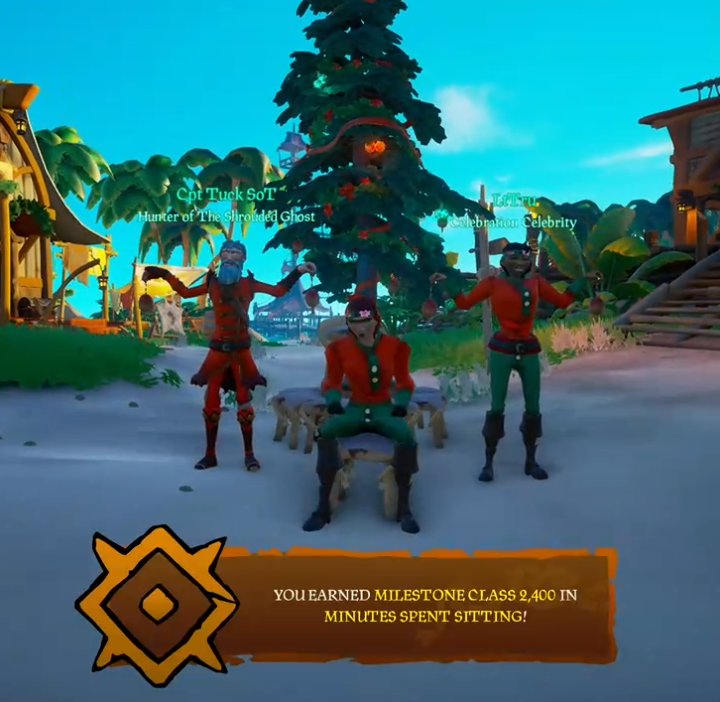 SoTSitter's tweet image. 24k minutes for Christmas eve🎄 #SeaOfThieves