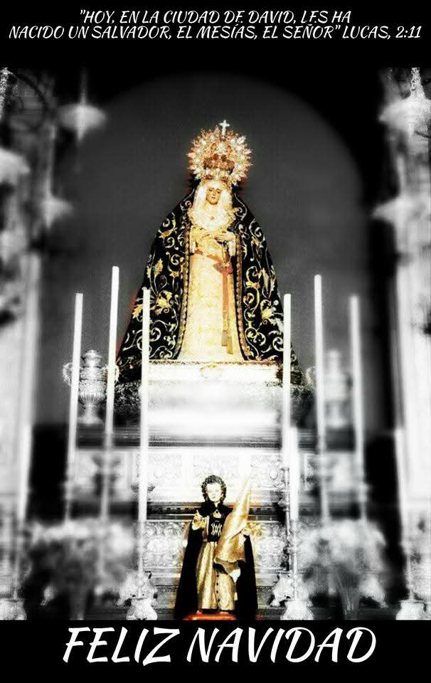 "Hoy, en la ciudad de David, os ha nacido un Salvador, el Mesías, el Señor". San Lucas (2, 1-14). #FelizNavidad #FelizNavidad2024 #CofradíasMLG