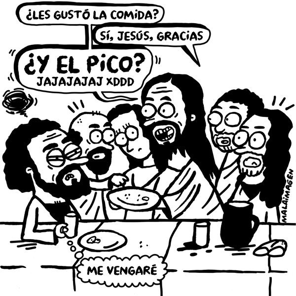👽 Una viñetita para terminar el año. Que tengan unas bonitas fiestas, les tkm