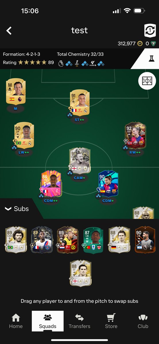 cfcollie's tweet photo. Selling fifa account, Mbappe, Rooney, Hansen, Vini, Thuram all tradeable too. Dm for more details. https://t.co/uToODBJ8uv