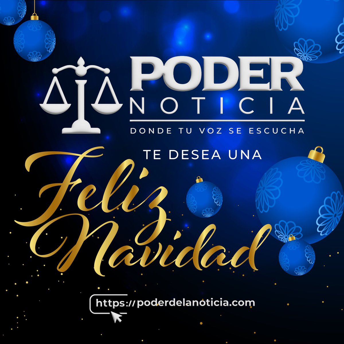 PoderNoticiaPue's tweet image. 📝De parte de los que conformamos #PoderNoticia, deseamos que esta #NocheBuena, goces de 🥼salud, 🕊️paz, 🧘tranquilidad, 🤩armonía y 😍amor.

#FelizNavidad🎄 #PoderNoticiaPue