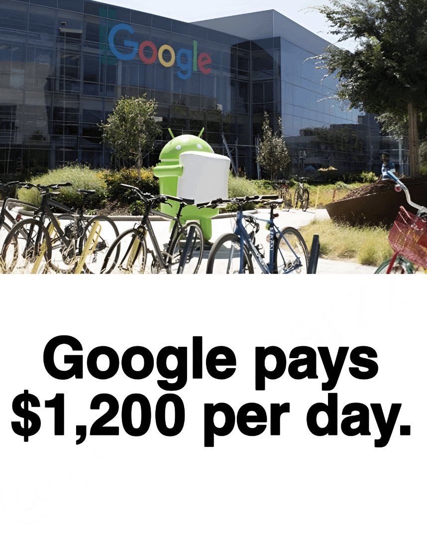 Google pays $1,200 per day.

But most people don't know how.

You can also earn if you have:

🌐 Internet
📱 Mobile
⏰ Time

I have prepared a guide for this:

Like, comment "Google," and repost for absolutely FREE.

Follow me so that I can DM you 💯