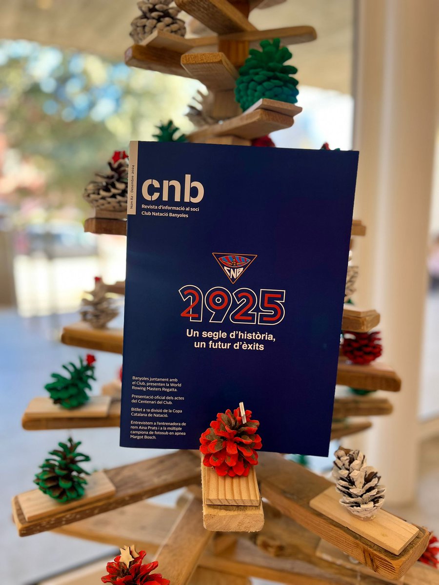 Avui hem rebut un petit regalet🎄

Ja tenim la revista del Club disponible a secretaria i la versió on-line a la pàgina web!

Aprofitem per desitjar-vos a tots i a totes molt bones festes🥰