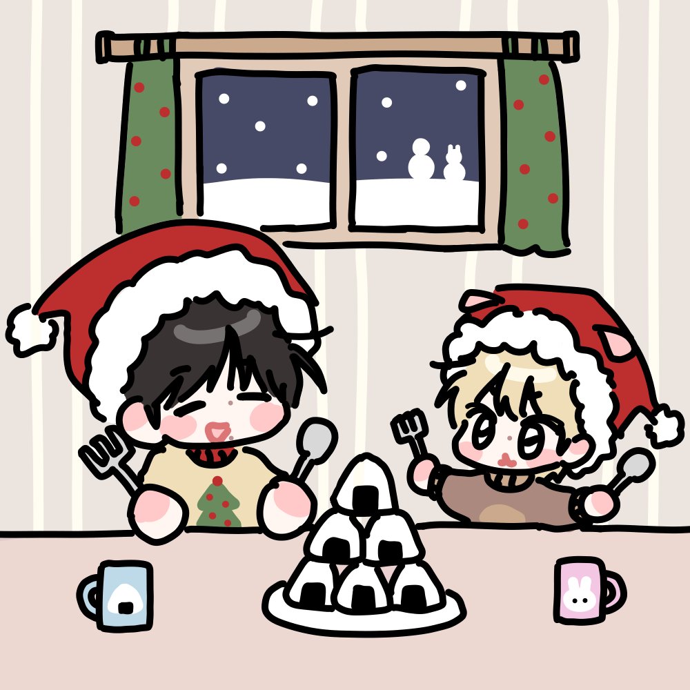 밥룽처럼 행복한 크리스마스 보내세요🎄🌟