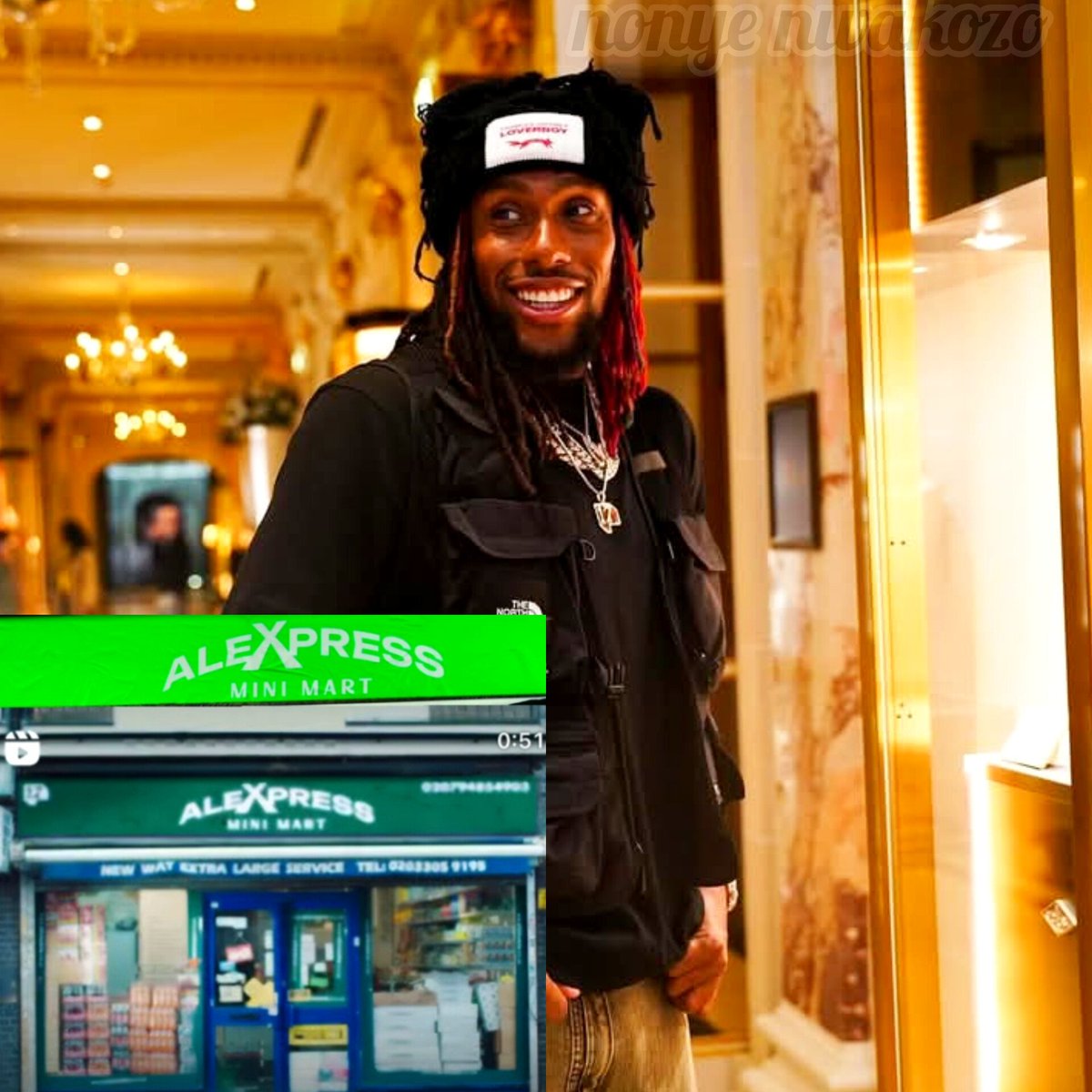 NwakozoNonye's tweet image. THE PART OF ALEX IWOBI YOU DIDN&apos;T KNOW.
He has opened a temporal Christmas shop called AleXpress mini mart in East London where people can come and get Christmas food ingredients for free including a large 🦃 Turkey (like, completely free).
#Alexiwobi #project17