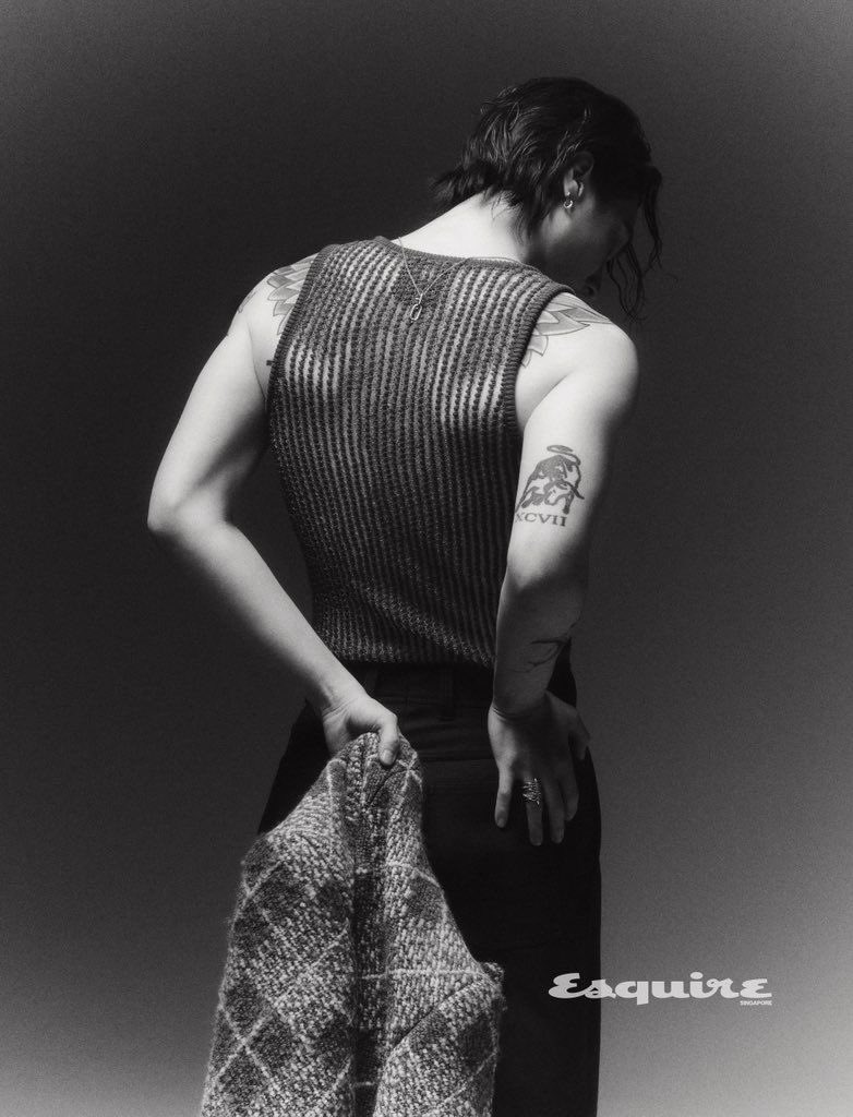 ᅠ             Luck! for Esquire Magzine 
          Promoting their recent album 
         ‘On Me’ Out on December 21st
                 Don’t forget to stream!