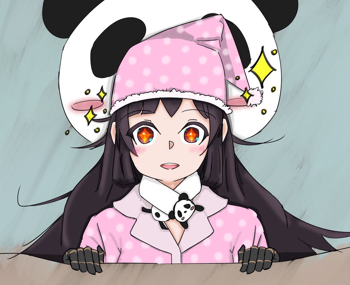 B_Usamin's tweet photo. サンタさんは良い子にしてた子のトコロに来るんだ。
ほら、夜更かしする悪い子には来ないよ～？
#パニグレ https://t.co/pykDwiCIWb