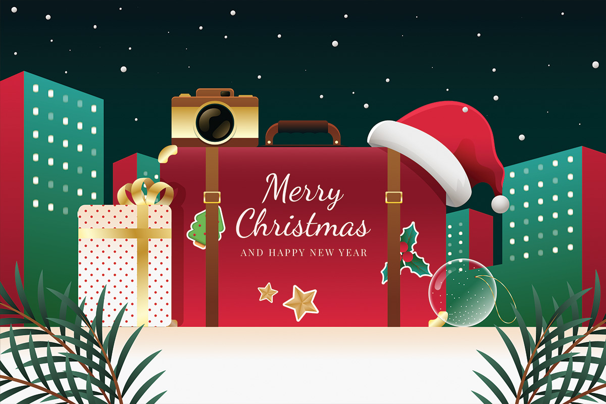 🎄✨ Merry Christmas &amp; Happy New Year from TravelHype! 🌍✈️ 
Thanks for an amazing 2024! Wishing you joy and exciting adventures in the year ahead. Stay safe, stay adventurous! 🚀 
#TravelHype #MerryChristmas #HappyNewYear #AdventureAwaits