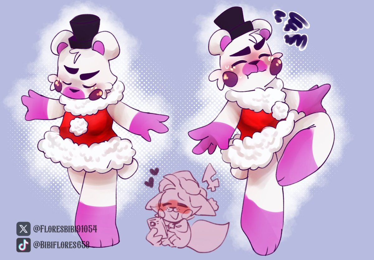 FloresBibi91054's tweet image. Funtime Freddy Aprendiendo a hacer Dance que entreno con Ballora Para la Navidad🎄🎆🎊

#FNAF #SmilingCritters #fnafsl #sisterlocation #funtimefreddy #funtimefoxy