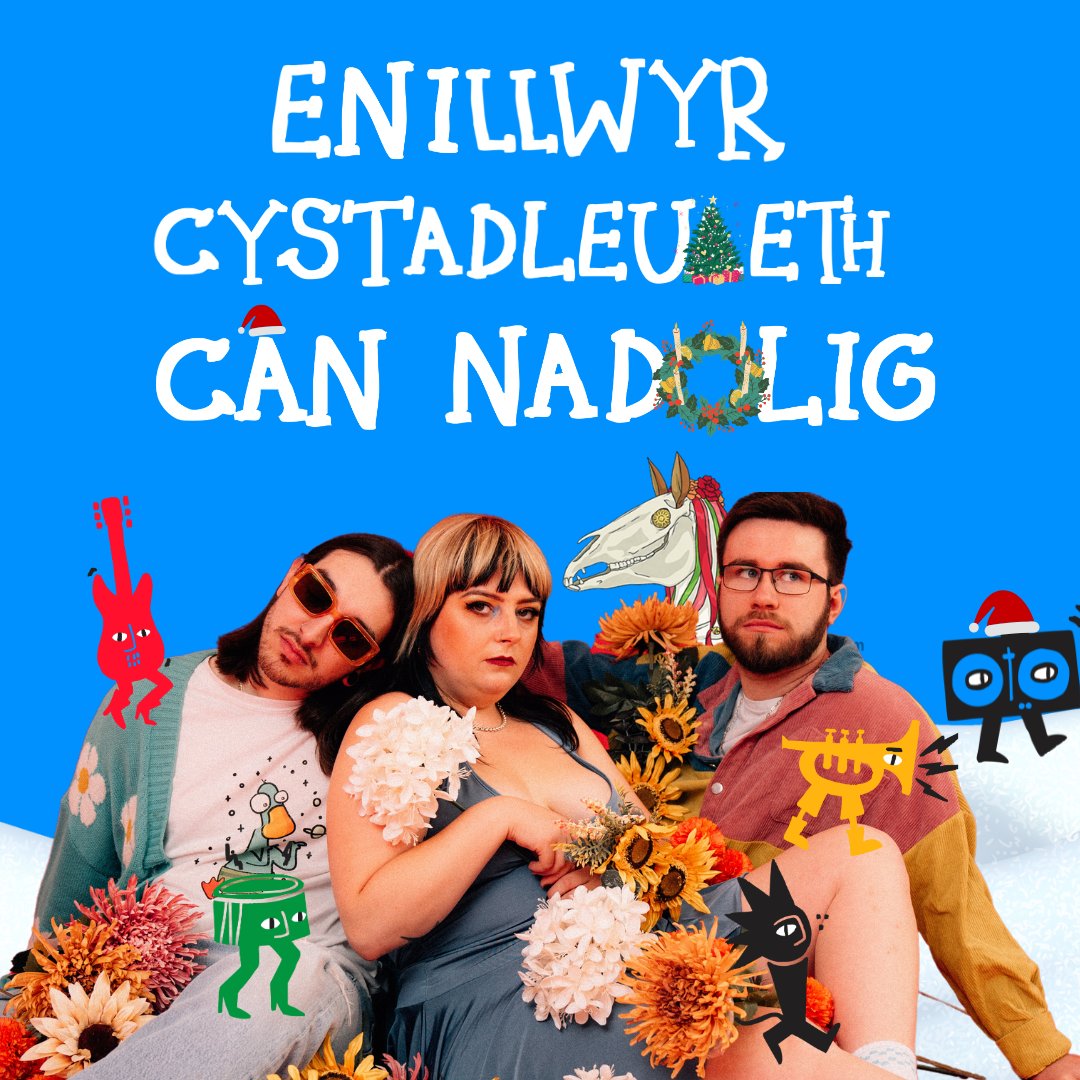 Llongyfarchiadau mawr i <a href="/CHROMAbanduk/">CHROMA</a>! Enillwyr CHI yng Nghystadleuaeth Cân Nadolig Dydd Miwsig Cymru! 🏆🎅🎄

Congratulations to CHROMA! YOUR christmas sing competition winners!