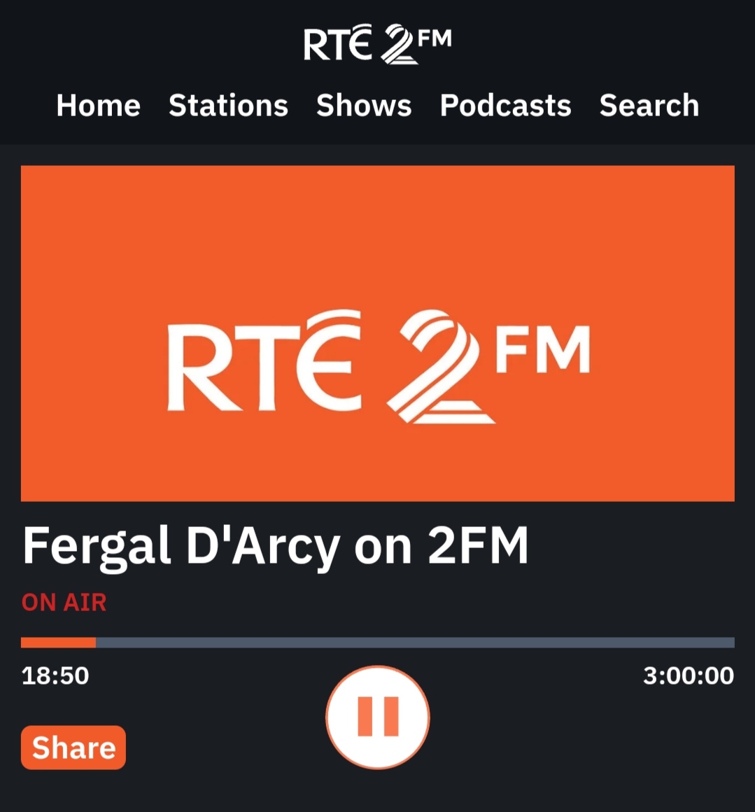 Niamh O (@niamhon121) on Twitter photo Now it's beginning to feel like Christmas! 🥹🎄
<a href="/FERGDARCY/">Fergal D'Arcy</a> on the radio spreading the Christmas Cheer! ✨🎅 Now it's beginning to feel like Christmas! 🥹🎄
<a href="/FERGDARCY/">Fergal D'Arcy</a> on the radio spreading the Christmas Cheer! ✨🎅