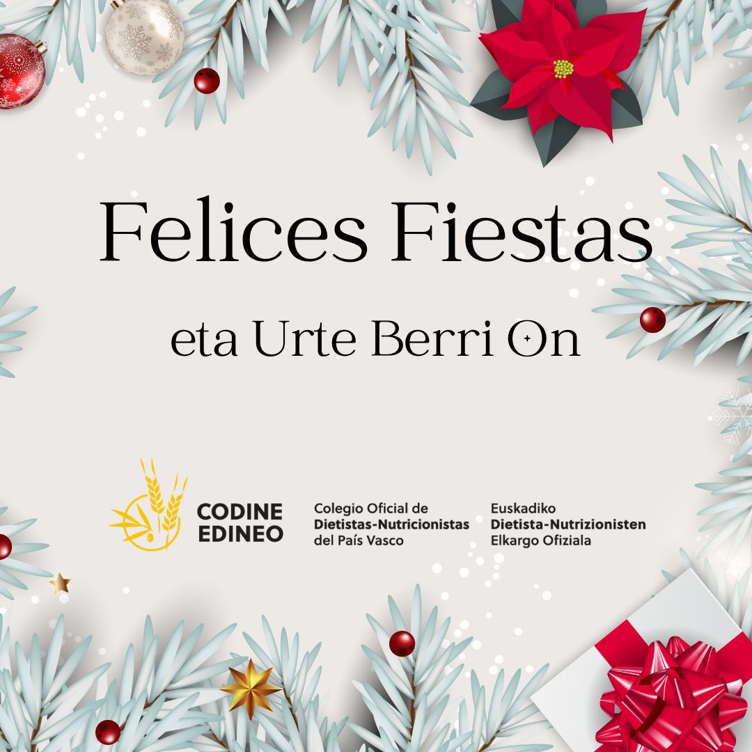 Jai Zoriontsuak!
2025eko Urte Berria osasunez, bakez eta une onez beteta etor dadila.

¡Felices Fiestas!
Que el Año Nuevo 2025 venga cargado de salud, paz, y buenos momentos.