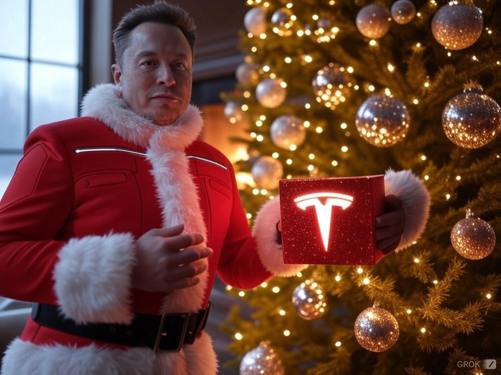 Teslaconomics's tweet photo. What's on your Santa wish list? @Tesla 

1/ Model S
2/ Model 3
3/ Model X
4/ Model Y
5/ Semi Truck
6/ FSD V13
7/ Cybertruck
8/ Optimus
9/ Roadster
10/ Cybercab https://t.co/nC57Pl6LC7