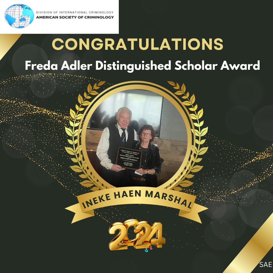 We are pleased to announce our 2024 award winners! Please congratulate them!