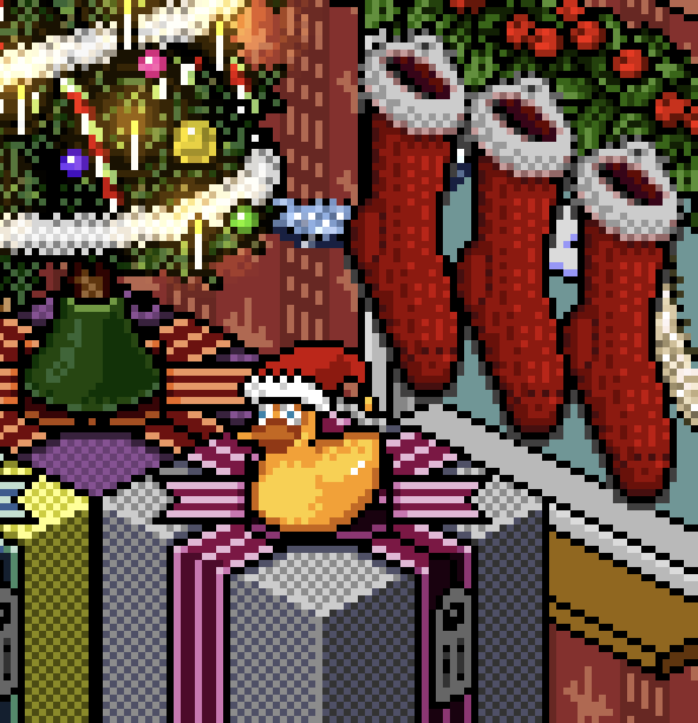 HabboJPN's tweet photo. メリークリスマス🎄 https://t.co/u5K4PQuFLJ