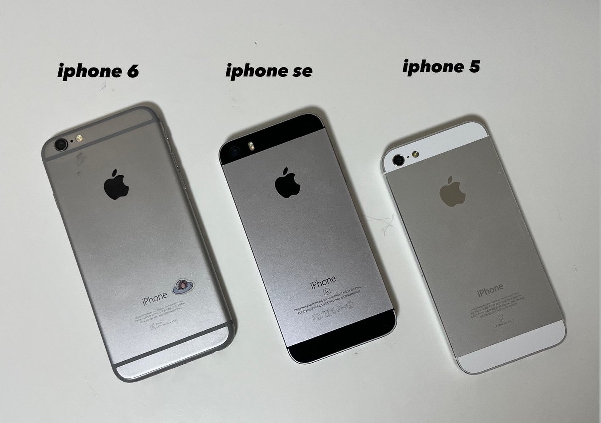 세컨폰 뭐 쓰실지 고민되는 소녀들을 위해
아이폰 6, 아이폰 se, 아이폰 5 비교해드립니다 
타래로 .. ⬇️