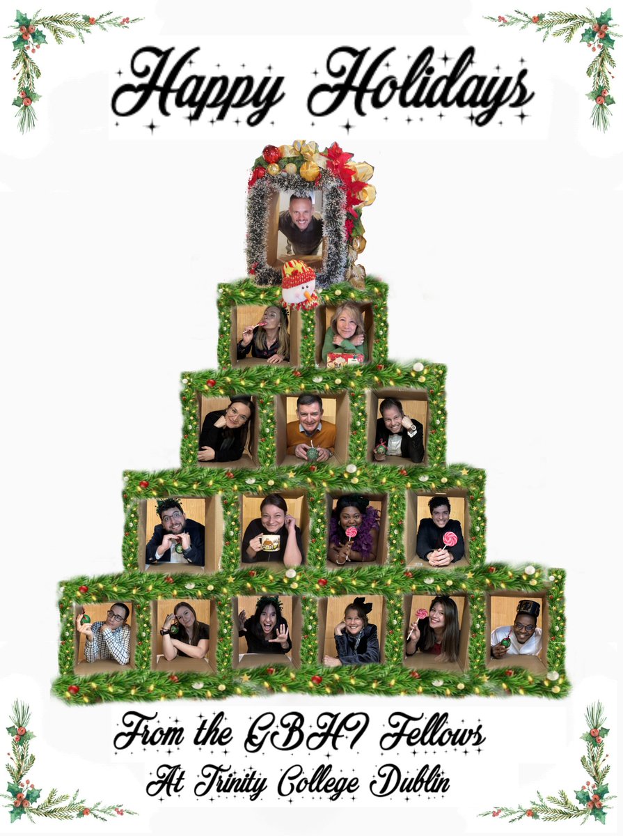 taviaevans's tweet image. Apparently I am the annoying one who ropes her colleagues into do silly things ! Happy holidays from me and my fellow fellows ! @GBHI_Fellows