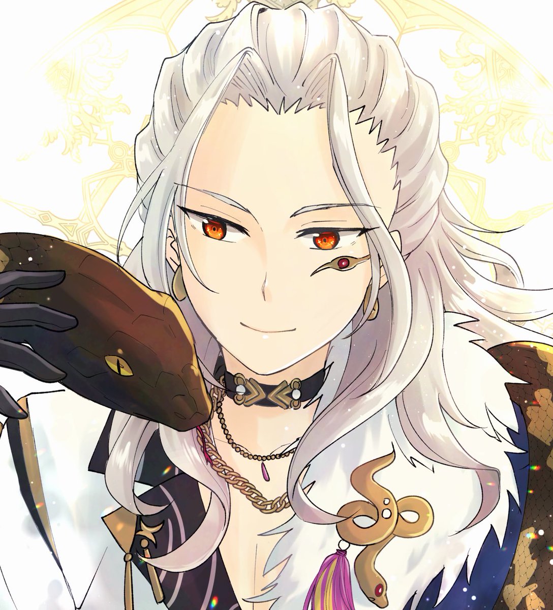 naee773's tweet image. 描いたら10連で凪砂くん10枚出る！！！！！