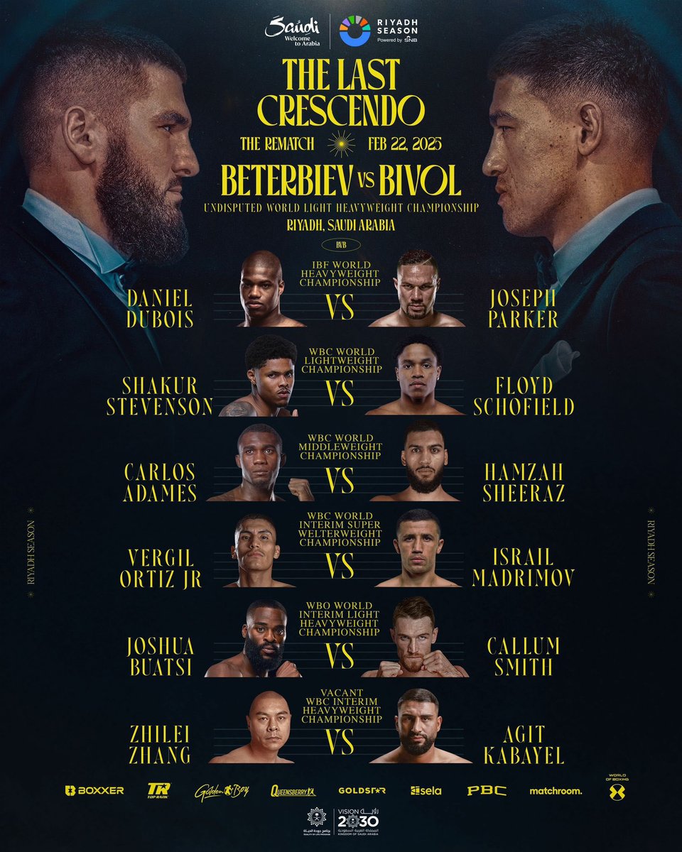There's Boxing Day then there's 𝐁𝐎𝐗𝐈𝐍𝐆 𝐃𝐀𝐘 ️‍🔥

#RiyadhSeason | <a href="/DAZNBoxing/">DAZN Boxing</a> | #BeterbievBivol2