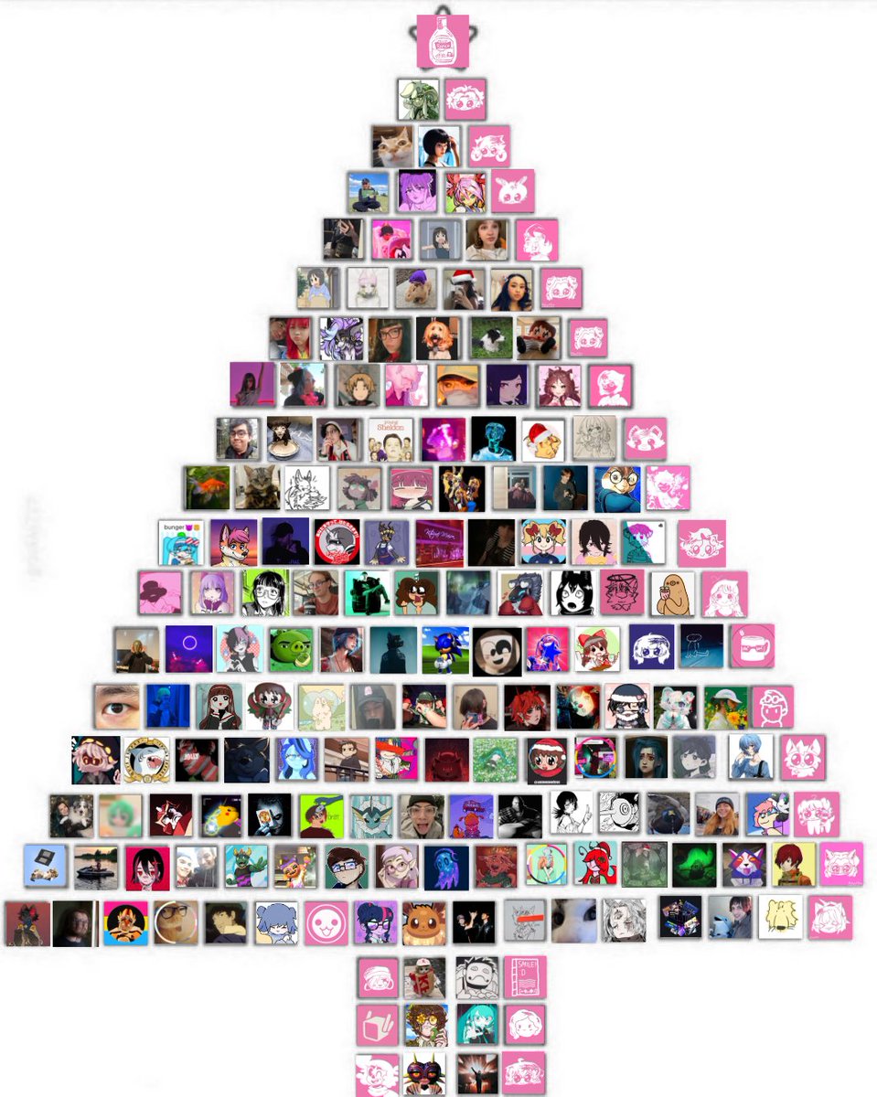 smthcomforting_'s tweet image. OFFICIAL PORTERTWT CHRISTMAS TREE 
MERRY CHRISTMAS!! i actually cant believe how many people showed up and wanted a part in it.. this tree looks awesome!
i hope you all had a great 2024, and remember, look at the sky, we're still here, we'll be alive next year &amp;lt;3 happy holidays:D