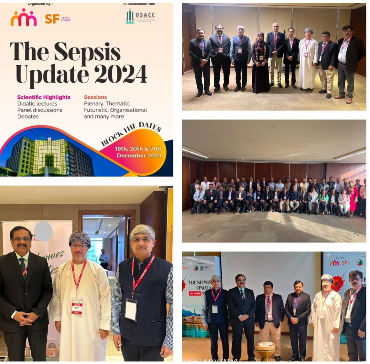 The Sepsis Update 2024 in association with  Oman Society of Anaesthesia &amp; Critical Care ( OSACC) at Muscat , Oman.

# SEPSIS FORUM SOCIETY, INDIA