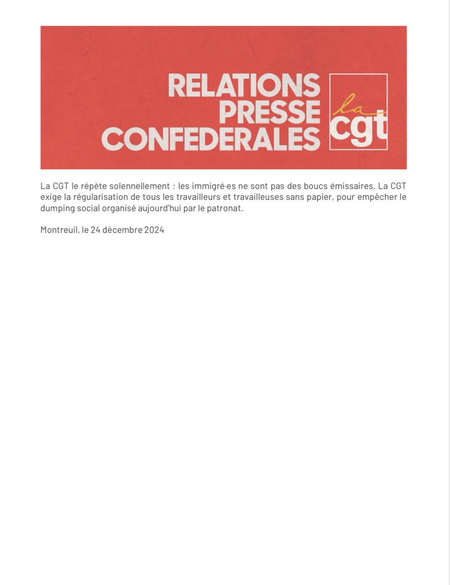 La CGT tweet media