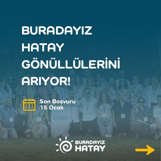 Buradayız Hatay Derneği tweet media