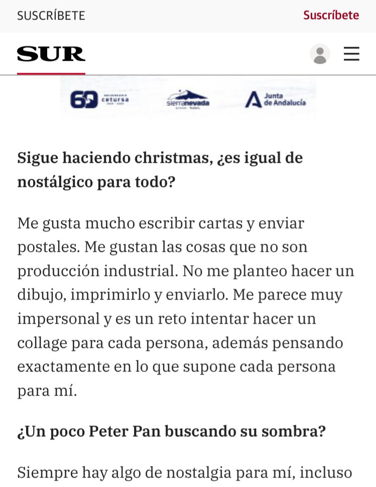 Llego a Granada y me encuentro con esta joya. <a href="/carlos_libritos/">Carlos Valdivia</a> me dice que le he regalado uno de sus momentos favoritos de 2024. Pues estamos empate, querido. Ni que decir tiene que, mi primer christmas, compartirá espacio en mi altarcito junto a Ana Belén, Lola Flores y compañía