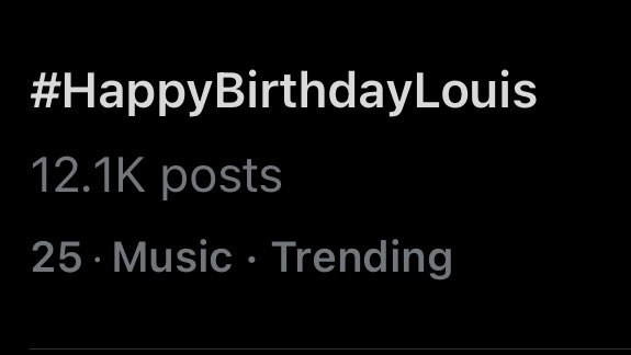 wickedhqbit's tweet photo. looked at the trending tab just to make sure. it’s gonna be a good day 🙂↕️ #HappyBirthdayLouis #louis33 https://t.co/ClRYDIrkWK