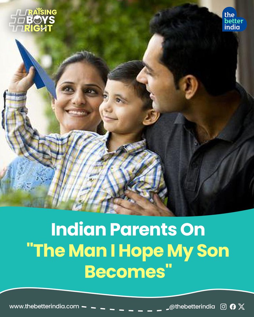 thebetterindia's tweet photo. The men we hope our sons become. 💙
#RaisingBoysRight #ShareTheLoad #EqualityStartsAtHome #BreakTheCycle #FairAndEqual #TeamworkAtHome #GenderEquality #RespectTheEffort #SharedResponsibilities #EmpathyInAction #TheBetterIndia https://t.co/OtcGNAN8tv