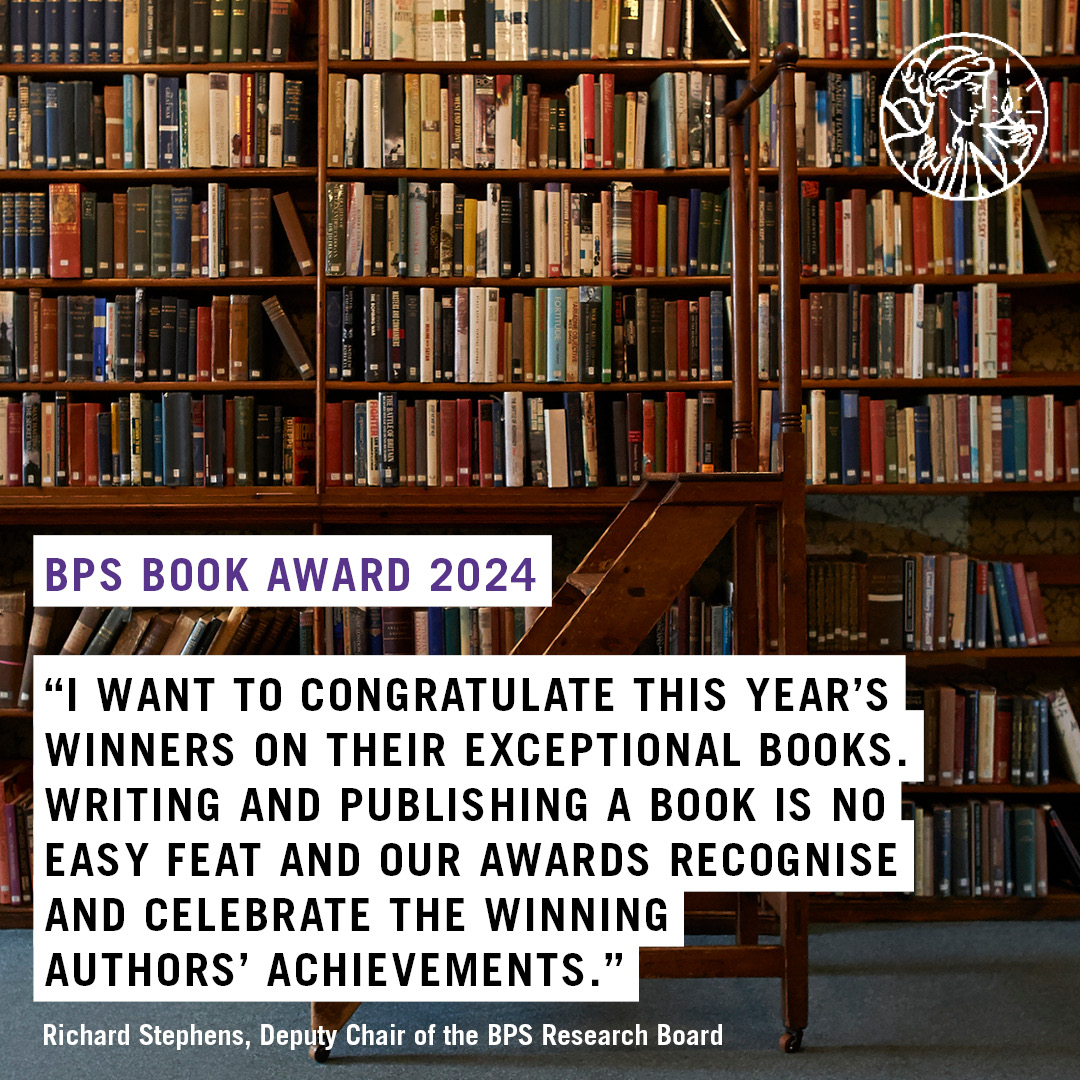 British Psychological Society (@bpsofficial) on Twitter photo 🏆 Congratulations to the BPS Book Award 2024 winners!
This year's winners <a href="/monty_lyman/">Monty Lyman</a>, <a href="/PeteEtchells/">Prof Pete Etchells</a>, <a href="/drcpennington/">Charlotte Pennington</a>, Chris Frith, and <a href="/utafrith/">Uta Frith</a> showcase the variety and depth that exists in psychology publishing.
Explore their books: bps.org.uk/news/congratul… 🏆 Congratulations to the BPS Book Award 2024 winners!
This year's winners <a href="/monty_lyman/">Monty Lyman</a>, <a href="/PeteEtchells/">Prof Pete Etchells</a>, <a href="/drcpennington/">Charlotte Pennington</a>, Chris Frith, and <a href="/utafrith/">Uta Frith</a> showcase the variety and depth that exists in psychology publishing.
Explore their books: bps.org.uk/news/congratul…