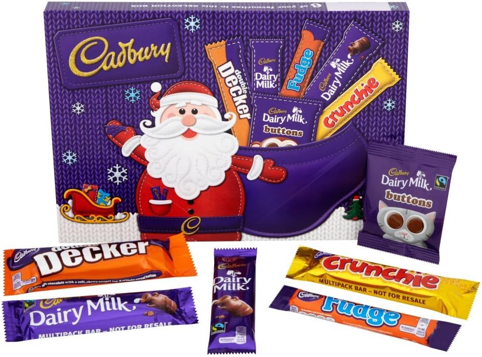 AlexF1BCL's tweet image. A Christmas chocolate selection box from 1990 vs 2024...shrink-flation what shrink-flation?? #Christmas #SelectionBox