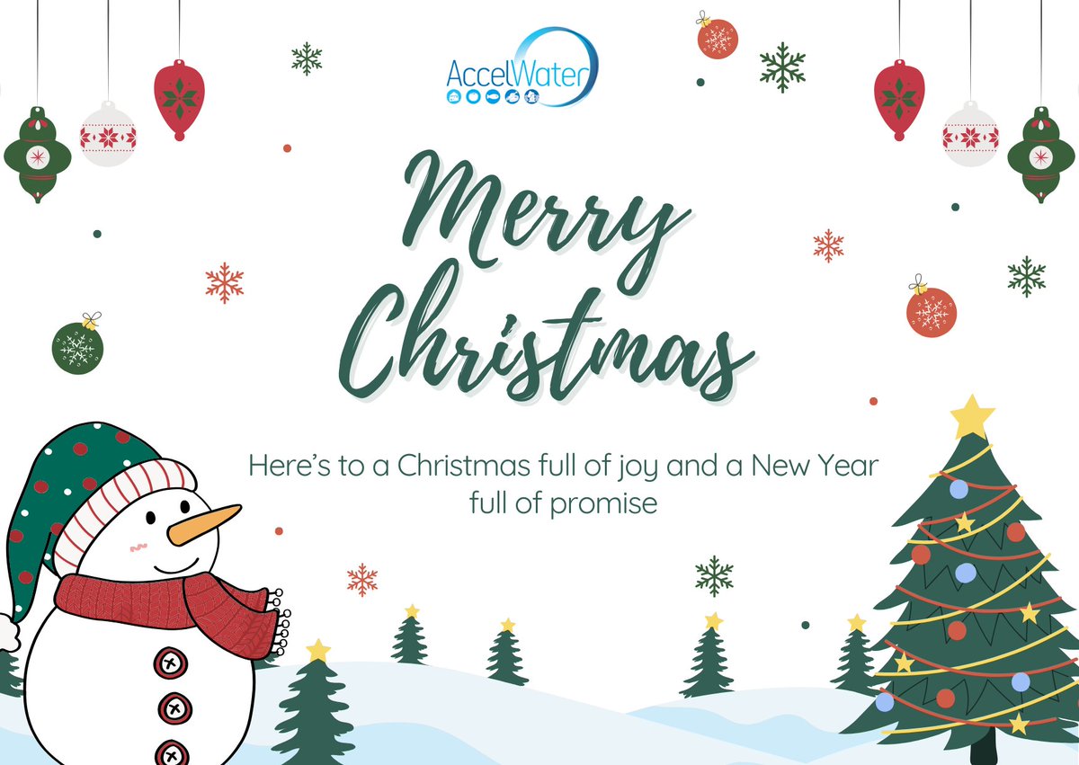 AccelWater (@accelwater) on Twitter photo ๐โจ Merry Christmas and Happy New Year from all of us at <a href="/AccelWater/">AccelWater</a> !
May your holidays be filled with joy, love, and endless possibilities for the year ahead. ๐งโค๏ธ
#Christmas #christmas2024 #christmascountdown #christmasmood #christmasseason #christmasspirit #holidayseason ๐โจ Merry Christmas and Happy New Year from all of us at <a href="/AccelWater/">AccelWater</a> !
May your holidays be filled with joy, love, and endless possibilities for the year ahead. ๐งโค๏ธ
#Christmas #christmas2024 #christmascountdown #christmasmood #christmasseason #christmasspirit #holidayseason