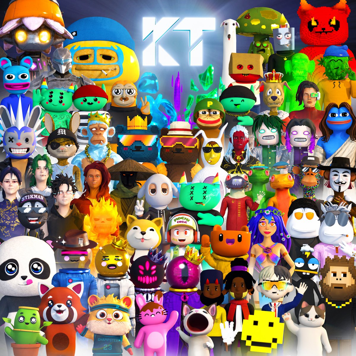 Happy Holidays from Kanteltec!✨

I wanted to thank all of the people and projects who worked with me this year! I loved bringing each and every character to life! ❤️💚

Special shoutout to <a href="/niftyisland/"></a> for being the reason most of these exist! <a href="/charl3s/"></a> &amp; team created the