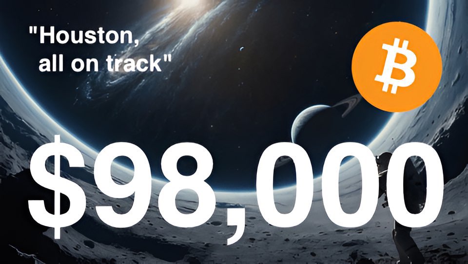 coinspace_'s tweet photo. 【速報】#Bitcoin、9万8000ドルに復帰🚀🔥 https://t.co/kE5ignhC7V