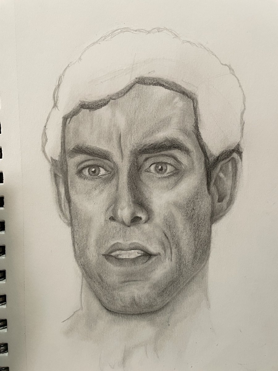 R3DCL0WN's tweet photo. I am not sure if he looks good but it is my best try. 

#wip 
#RupertCampbell https://t.co/RdAaOZ86qp