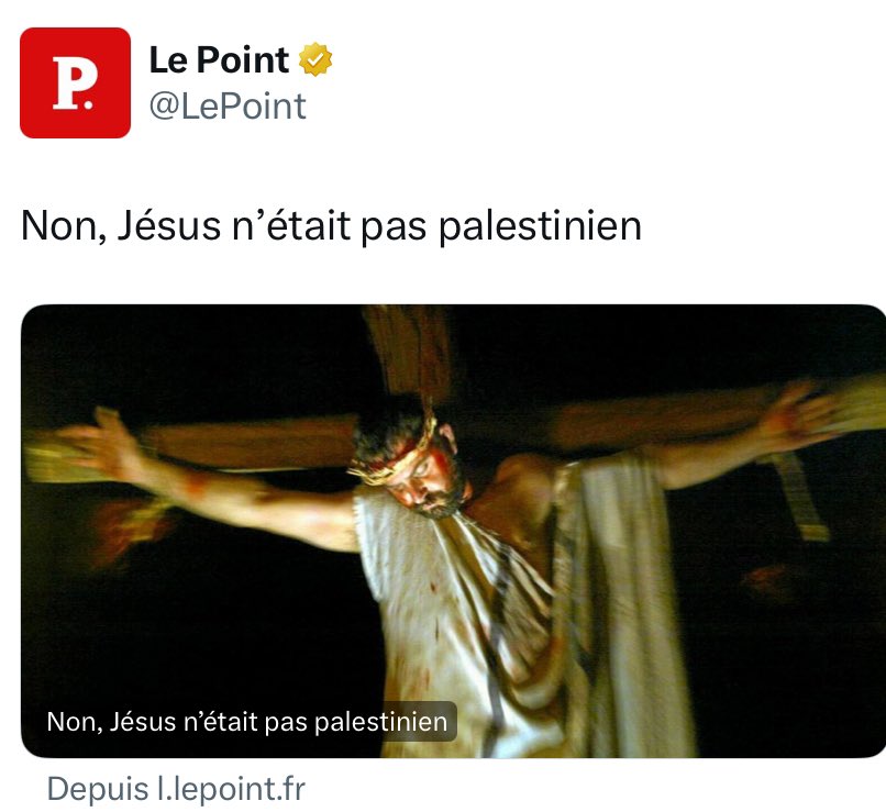 Même à Noël, le Point nous recrache la propagande israélienne.
Jamais de répit…